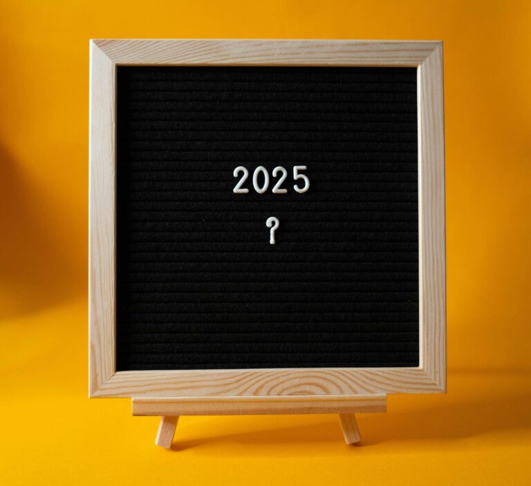 Noworoczne postanowienia na 2025 rok